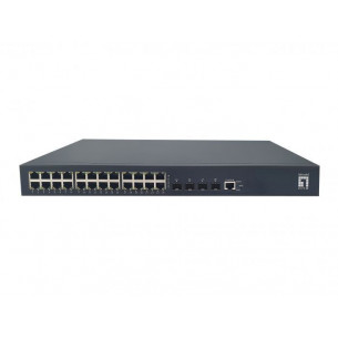Switch LevelOne 24xRJ45 GbE...
