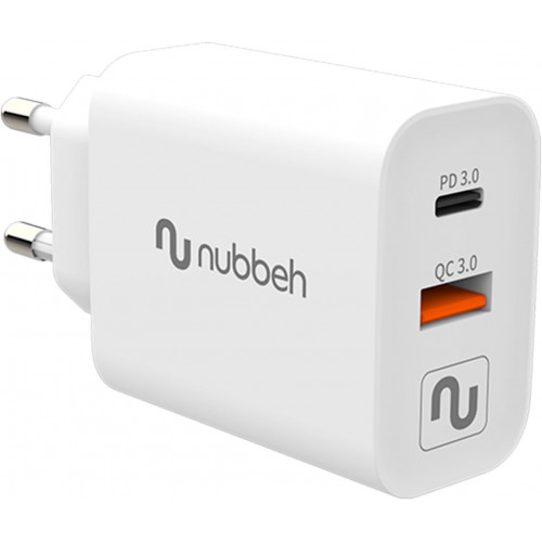Cargador Pared NUBBEH 43W Usb-A Usb-C...