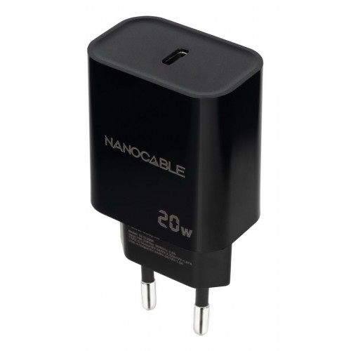 Cargador de Pared Nanocable 1xUSB-C...
