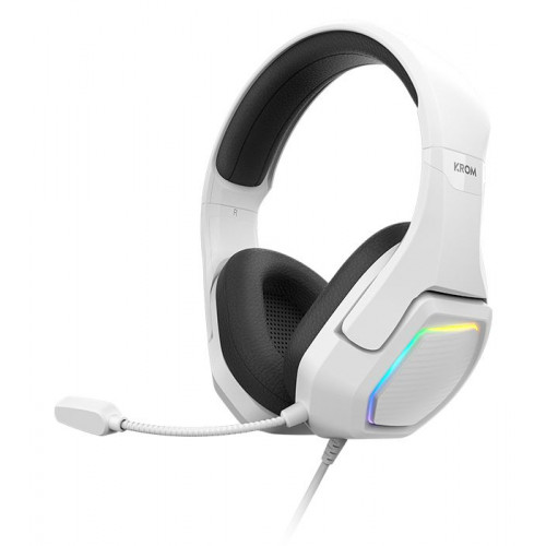 Auriculares Gaming KROM Kopa Blancos...