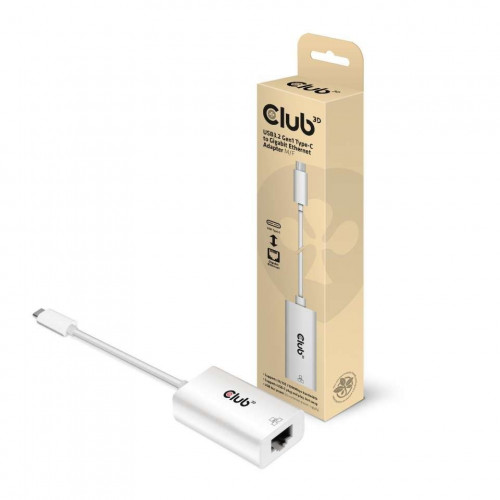 Adaptador Club 3D USB-C a RJ45...