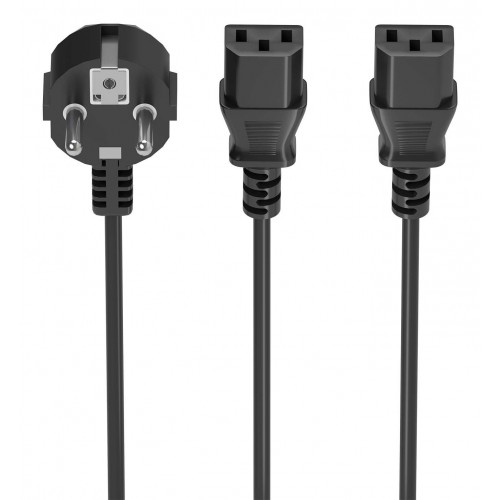 Cable CPU AISENS CEE7/M-2xC13/H 1.8m...
