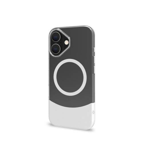 Funda CELLY Magdual iPhone 16 Blanca