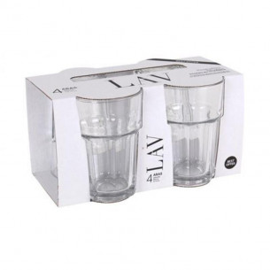 Set de 4 Vasos de Vidrio...