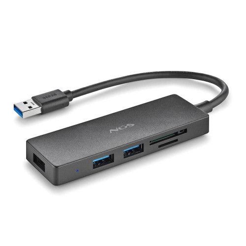 Hub NGS 3xUSB 3.0 1xSD 1xMicroSD...