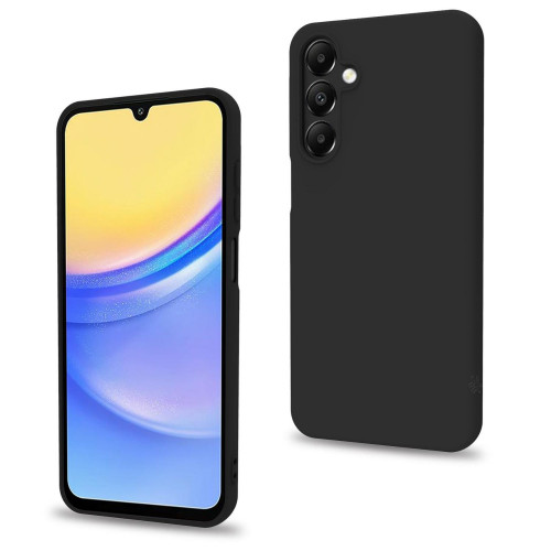 Funda CELLY Cromo para Galaxy A16 Negro