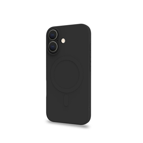 Funda CELLY CromoMag iPhone 16 Negra