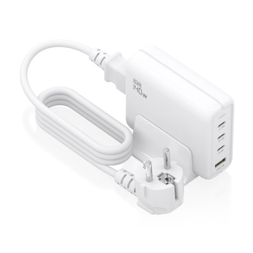 Cargador AISENS 140W 1xUSB-A 3xUSB-C...