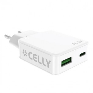 Cargador CELLY Slim GaN 45W...