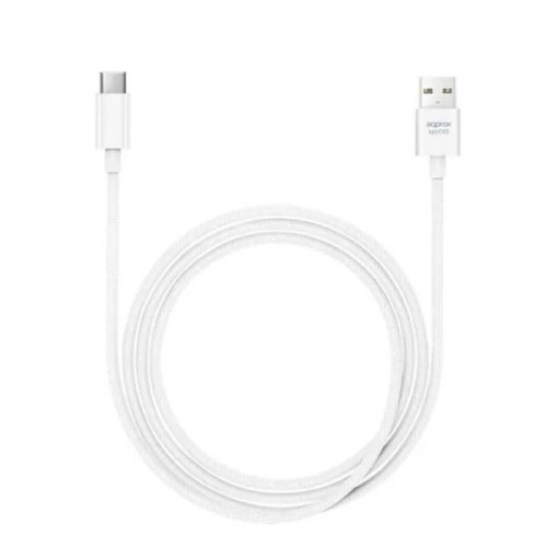 Cable Approx USB-A a USB-C 1m Blanco...