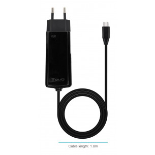 Cargador TooQ USB-C PD 45W...