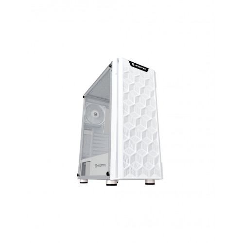 Caja Nfortec Azir ATX mATX ITX Blanca...