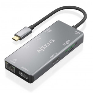 Dock AISENS USB-C a...