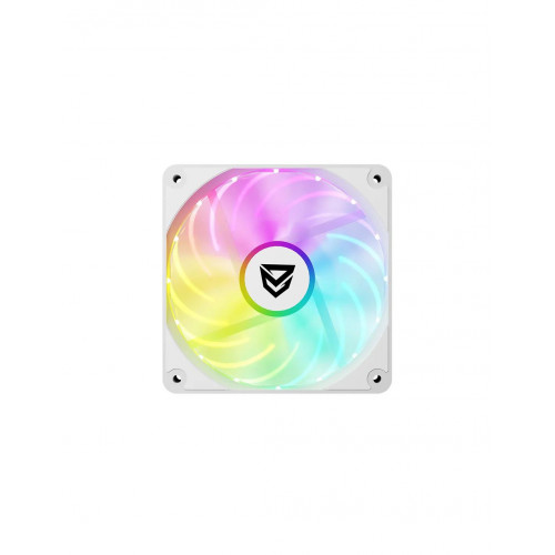 Ventilador Nfortec Krater ARGB Blanco...
