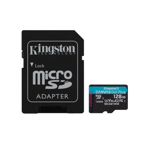 Kingston Micro SDXC 128GB + Adaptador...