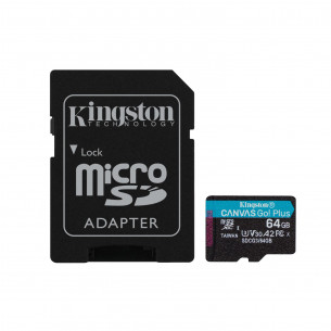 Kingston Micro SDXC 64GB +...