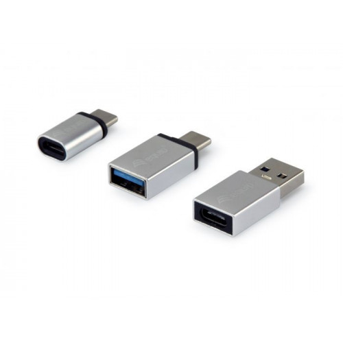 Adaptadores EQUIP USB-A USB-C mUSB...