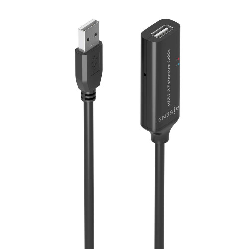 Cable AISENS USB/M a USB/H 10m Negro...