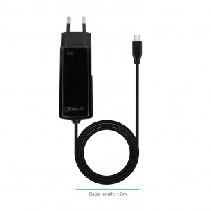 Cargador TooQ USB-C PD 65W...