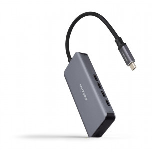 Hub Nanocable USB-C a...