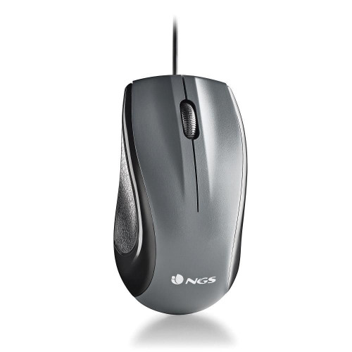 Ratón NGS Láser USB 1200dpi Negro (MUSK)