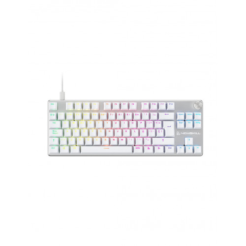 Teclado Newskill Serike Blanco...