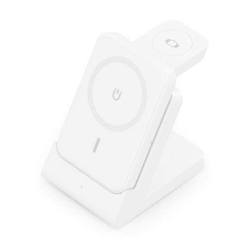 Cargador AISENS Qi Inalámbrico Blanco...