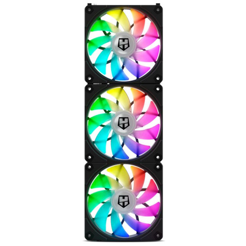 Ventilador NOX ARGB 3x120mm Negro...