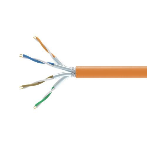 Bobina Equip Cat7 S/FTP 500m Naranja...
