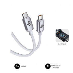 Cable SUBBLIM USB-C 2.0 M/M...