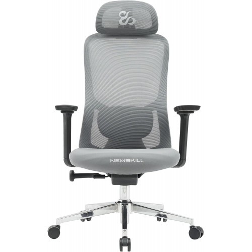 Silla Newskill Nue Ergonómica Gris...