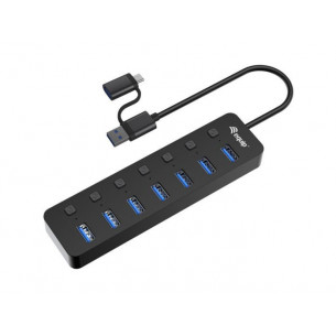 Hub EQUIP Life 7xUSB-A 3.0...