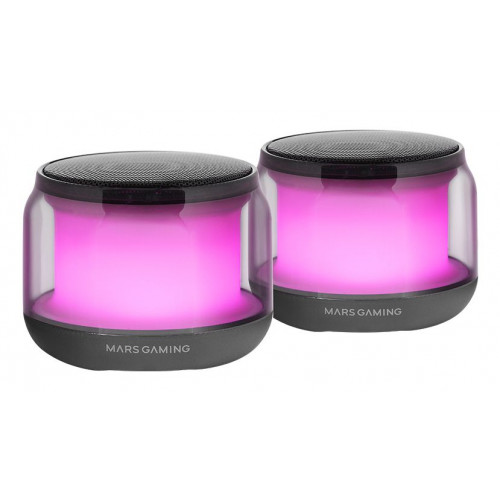 Altavoces Mars Gaming 15W RGB 3.5mm...