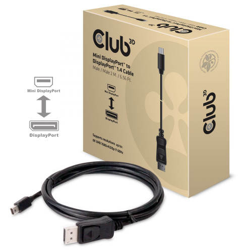 Cable Club 3D Mini DP/M a DP 1.4/M 2m...