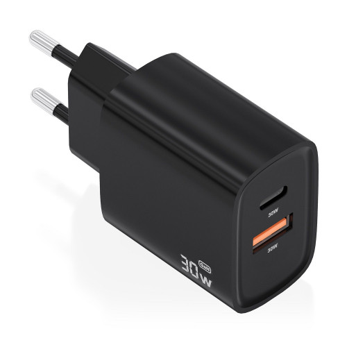 Cargador de Pared AISENS GaN 30W...