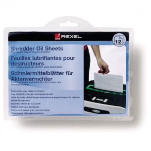 Hojas Lubricantes Rexel 12...