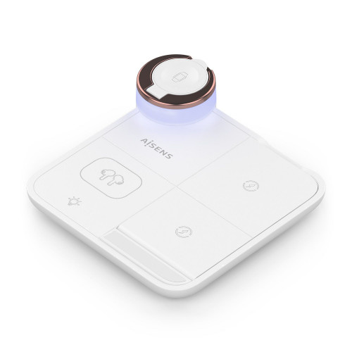 Cargador AISENS Qi Inalámbrico Blanco...