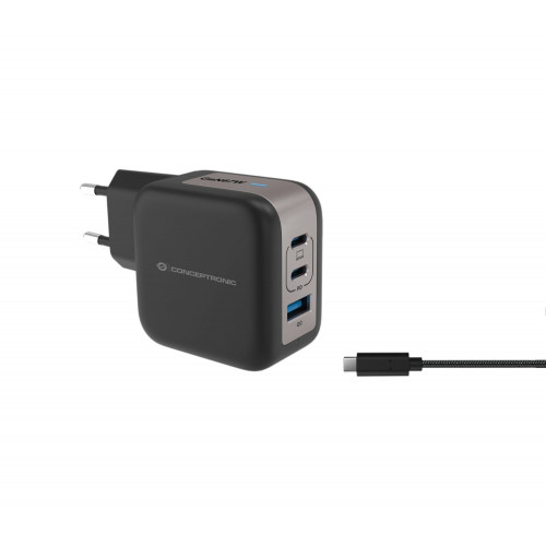 Cargador CONCEPTRONIC USB-A/C 67W...