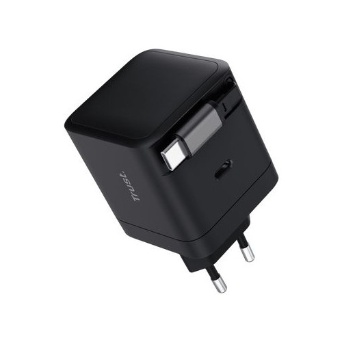 Cargador Trust Maxo Retráctil 65W...