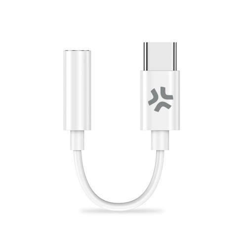 Adaptador CELLY USB-C a 3.5mm Blanco...