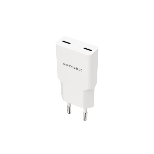 Cargador de Pared Nanocable 2xUSB-C...