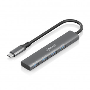Hub Aisens USB-C/M a...