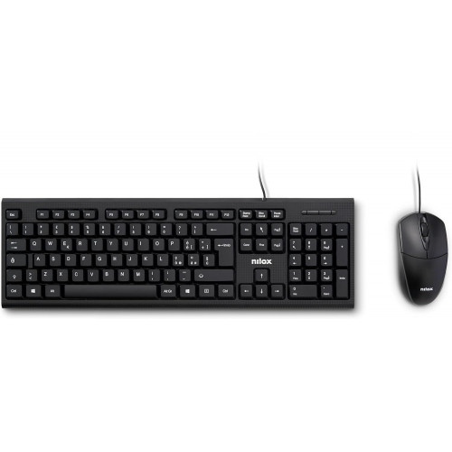 Teclado + Ratón Nilox Italiano USB...