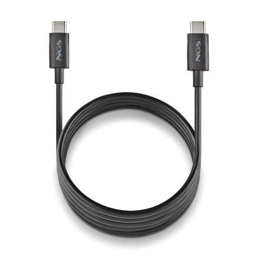 Cable NGS USB-C a USB-C 60W 1m Negro...