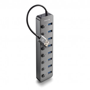 Hub NGS USB-A 2.0 a 8xUSB-A...