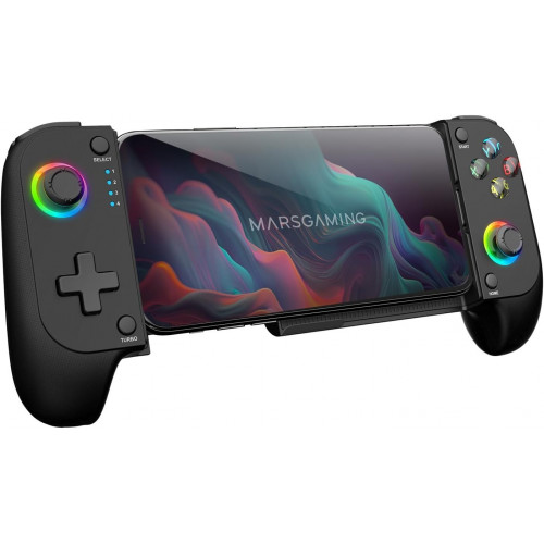 GamePad Mars Gaming RGB Bluetooth...