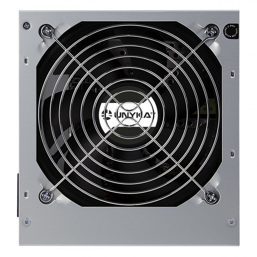 Fuente UNYKA ATX 500W 120mm Plata...