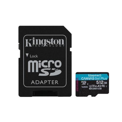 Kingston Micro SDXC 512GB + Adaptador...