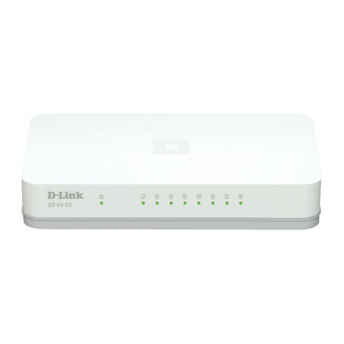 Switch D-Link 8xRJ45 Ethernet GbE...