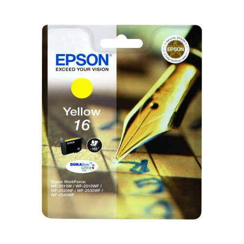 Tinta Epson 16 T1624 Amarillo 3.1ml